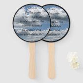 ヨハネ3:16 ハンドファン (正面&裏面)