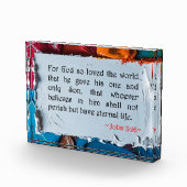 ヨハネ3:16 フォトブロック (右)