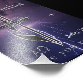 ヨハネ3:16 フォトプリント            (角)