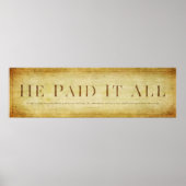 ヨハネ3:16 ポスター (正面)