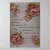 ヨハネ3:16 ポスター (正面)