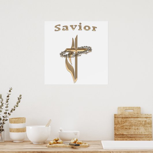 ヨハネ3:16 ポスター (キッチン)