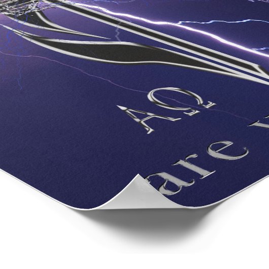 ヨハネ3:16 ポスター (角)