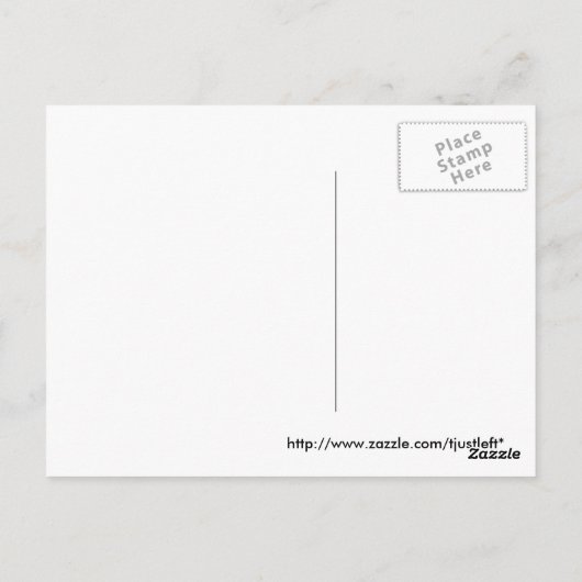 ヨハネ3:16 ポストカード (裏面)