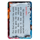 ヨハネ3:16 マグネット (縦)