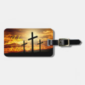 ヨハネ3:16 ラゲッジタグ (正面横)