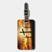 ヨハネ3:16 ラゲッジタグ (正面縦)