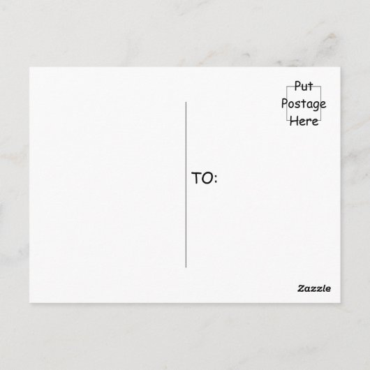 ヨハネ3:16 Bible Verse ポストカード (裏面)