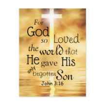 ヨハネ3:16 Bible Verse