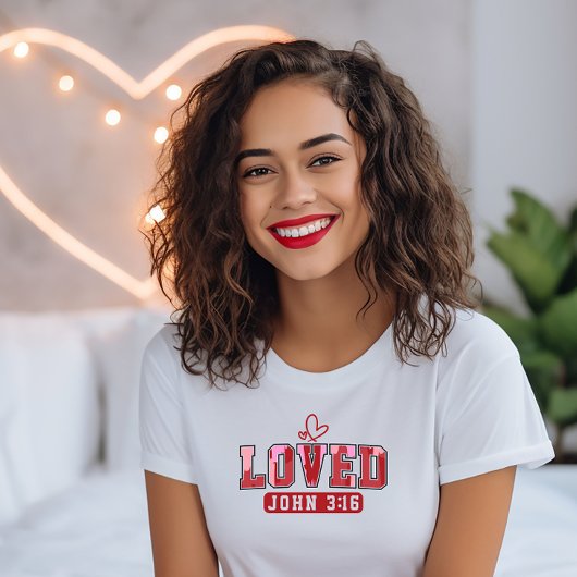 ヨハネ3:16, Bible Verse Tシャツ