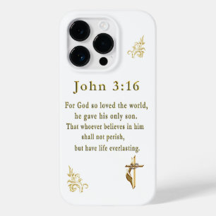 ヨハネ3:16 Case-Mate iPhone 14 PROケース
