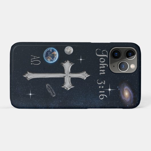 ヨハネ3:16 Case-Mate iPhoneケース (裏面(横))