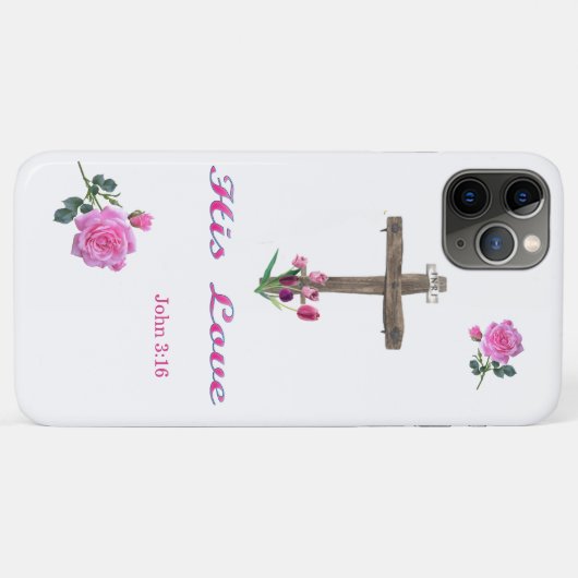 ヨハネ3:16 Case-Mate iPhoneケース (裏面(横))