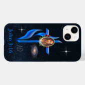 ヨハネ3:16 Case-Mate iPhoneケース (裏面 (横))