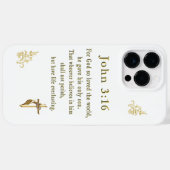 ヨハネ3:16 Case-Mate iPhoneケース (裏面 (横))