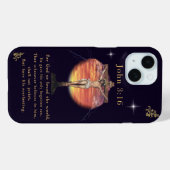 ヨハネ3:16 Case-Mate iPhoneケース (裏面 (横))