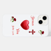 ヨハネ3:16 Case-Mate iPhoneケース (裏面 (横))