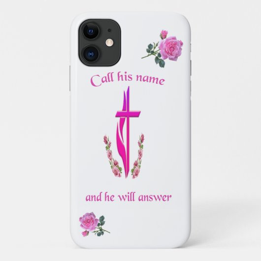 ヨハネ3:16 Case-Mate iPhoneケース (裏面)