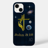 ヨハネ3:16 Case-Mate iPhoneケース (裏面)