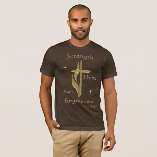 ヨハネ3:16 Tシャツ (正面フル)