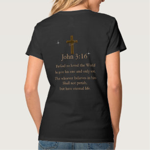 ヨハネ3:16 Tシャツ