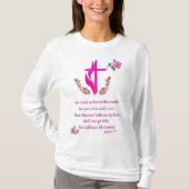 ヨハネ3:16 Tシャツ (正面)