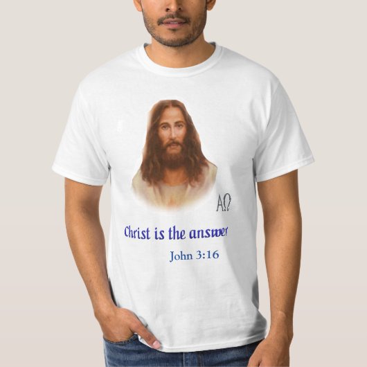 ヨハネ3:16 Tシャツ (正面)