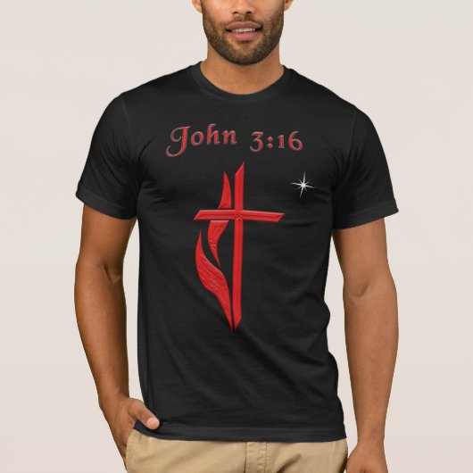 ヨハネ3:16 Tシャツ (正面)