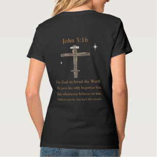 ヨハネ3:16 Tシャツ