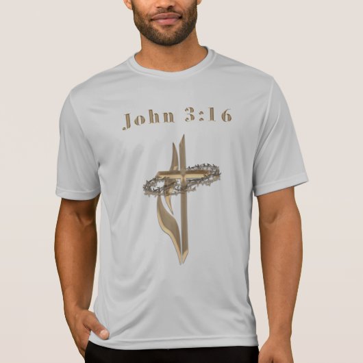 ヨハネ3:16 Tシャツ (正面)