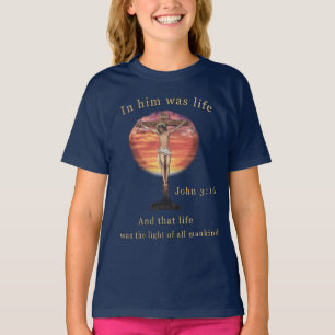 ヨハネ3:16 Tシャツ
