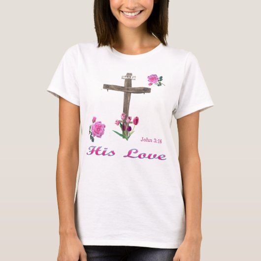 ヨハネ3:16 Tシャツ (正面)