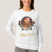 ヨハネ3:16 Tシャツ (正面)