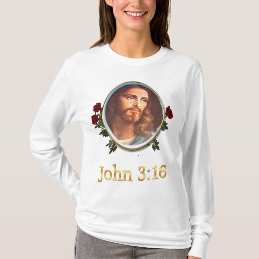 ヨハネ3:16 Tシャツ (正面)