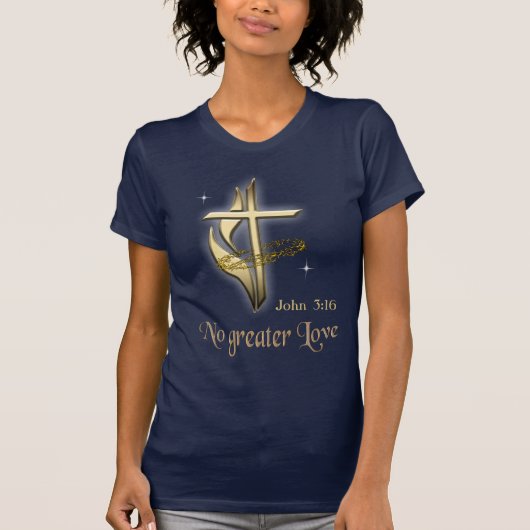 ヨハネ3:16 Tシャツ (正面)