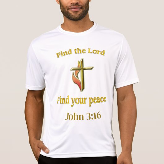ヨハネ3:16 Tシャツ (正面)