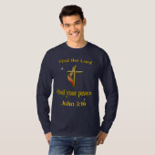 ヨハネ3:16 Tシャツ (正面フル)
