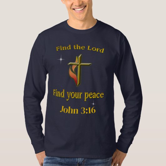 ヨハネ3:16 Tシャツ (正面)