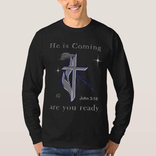 ヨハネ3:16 Tシャツ (正面)