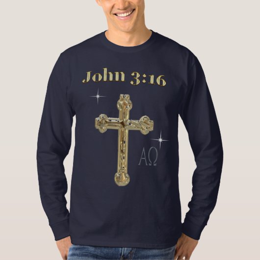ヨハネ3:16 Tシャツ (正面)