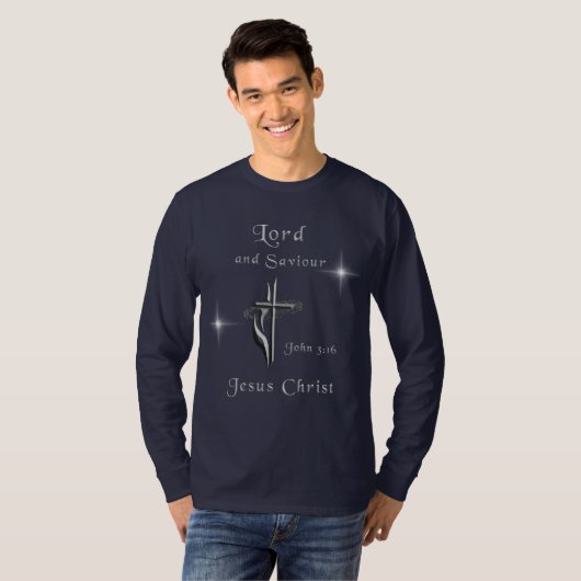 ヨハネ3:16 Tシャツ (正面フル)