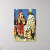 ヨハネ3:1-21あなたは新し生まれいキャンバスでなければならない キャンバスプリント (正面)