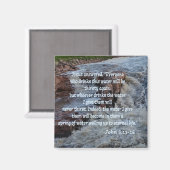 ヨハネ4:13-14 マグネット (正面/裏面)