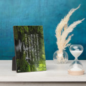 ヨハネ4:14リビング水 フォトプラーク (側面)