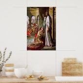 ヨハネ5:1-15あなたのマットを取り上げ、歩く ポスター (キッチン)