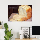 ヨハネ6:35聖なる書物、 経典ポスター ポスター (ホームオフィス)