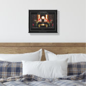 ヨハネ6:35聖餐式の者「わたしは命のパンである。 キャンバスプリント (インサイチュ (寝室))