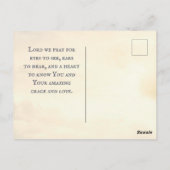 ヨハネ6:63わたしの言葉は話霊と命である ポストカード (裏面)