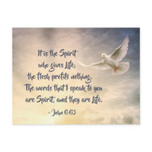 ヨハネ6:63わたしの言葉は話霊と命である