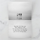 ヨハネ6:68主よ、わたしたちは誰に行こうか。聖書の聖句 カード (内部)